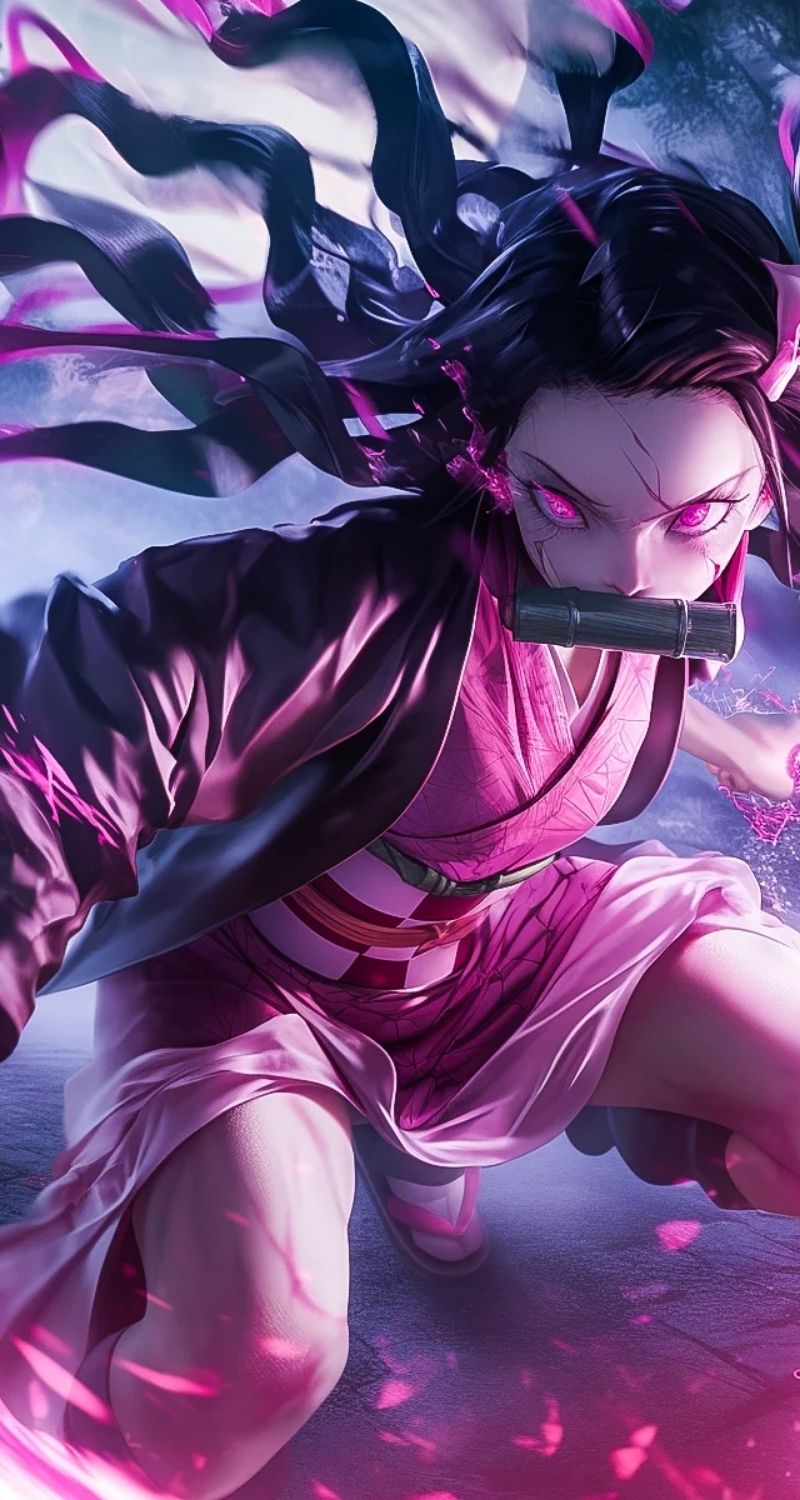 ảnh nền nezuko cực ngầu