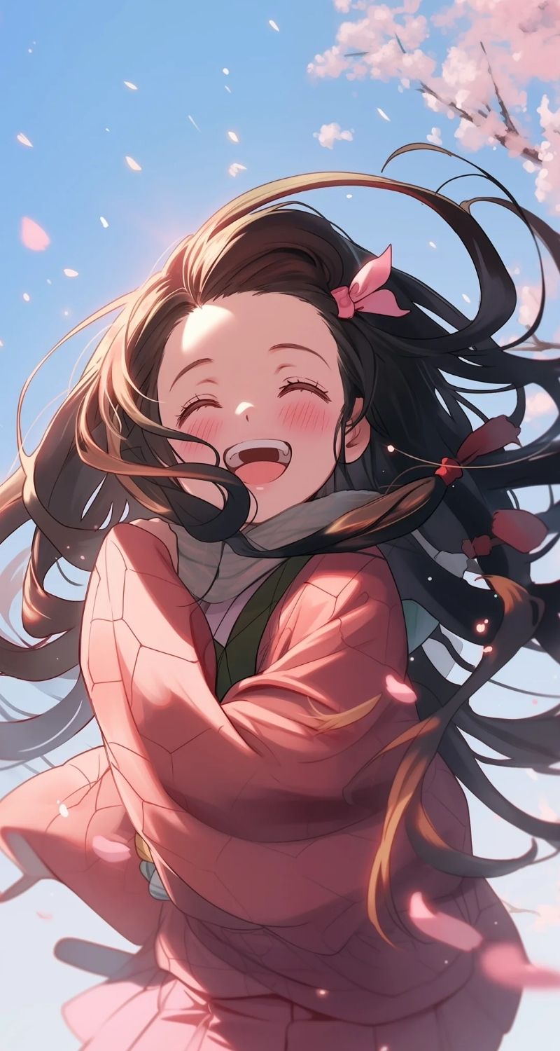 ảnh nền nezuko dễ thương