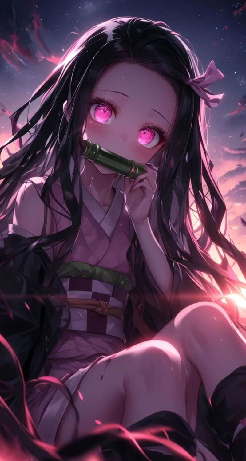 ảnh nền nezuko đẹp