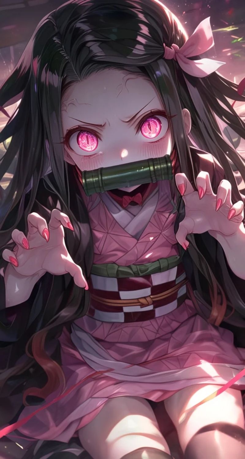 hình nền nezuko cực chất