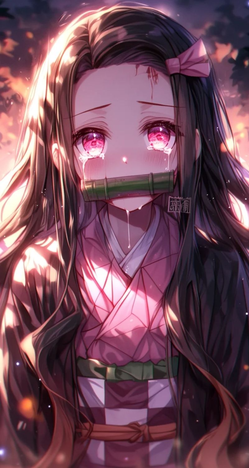 hình nền nezuko dễ thương