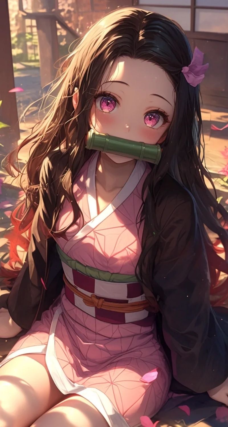 hình nền nezuko đẹp nhất