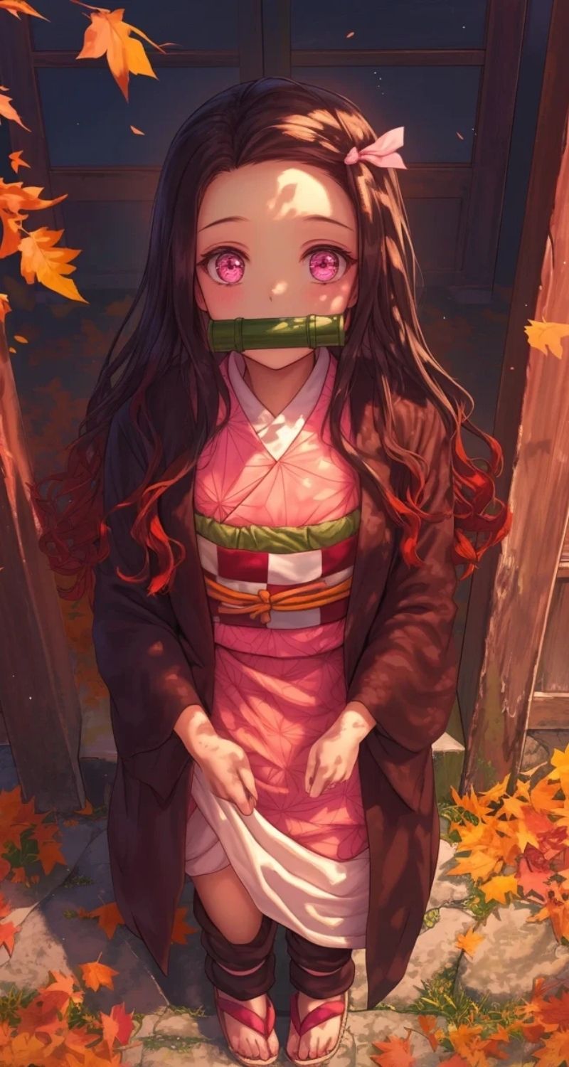 hình nền nezuko siêu đẹp
